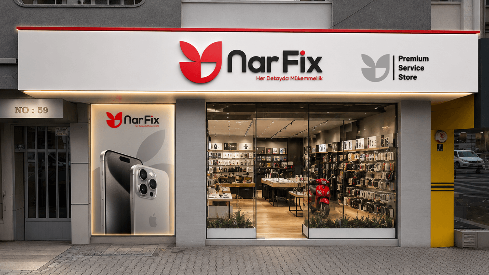 Merkez Kayseri NarFix şubesi